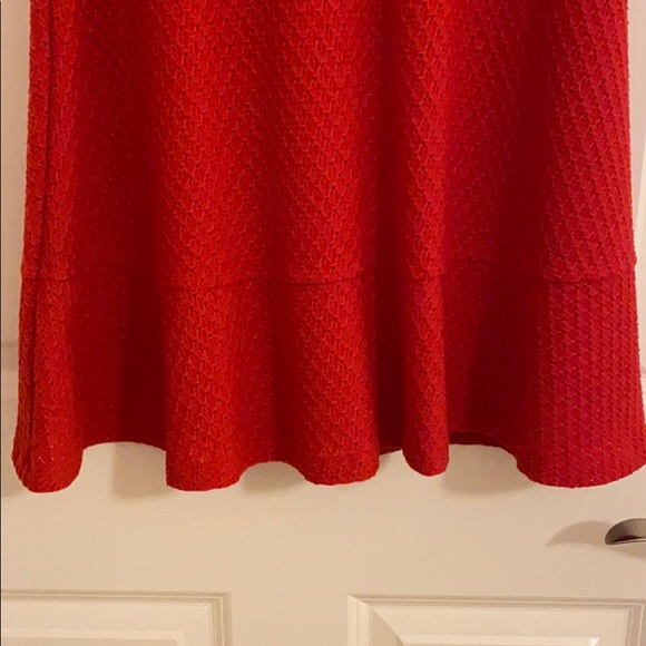 Loft Red Dress (fits like a 2) - Picture 4 of 12